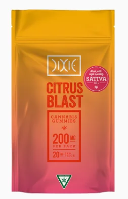 Dixie - Citrus Blast Gummies 200mg