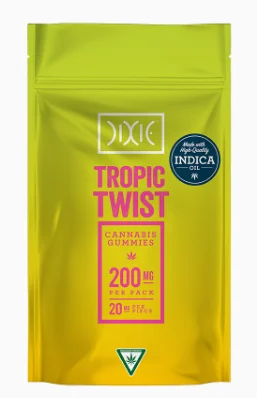 Dixie - Tropic Twist Gummies 200mg