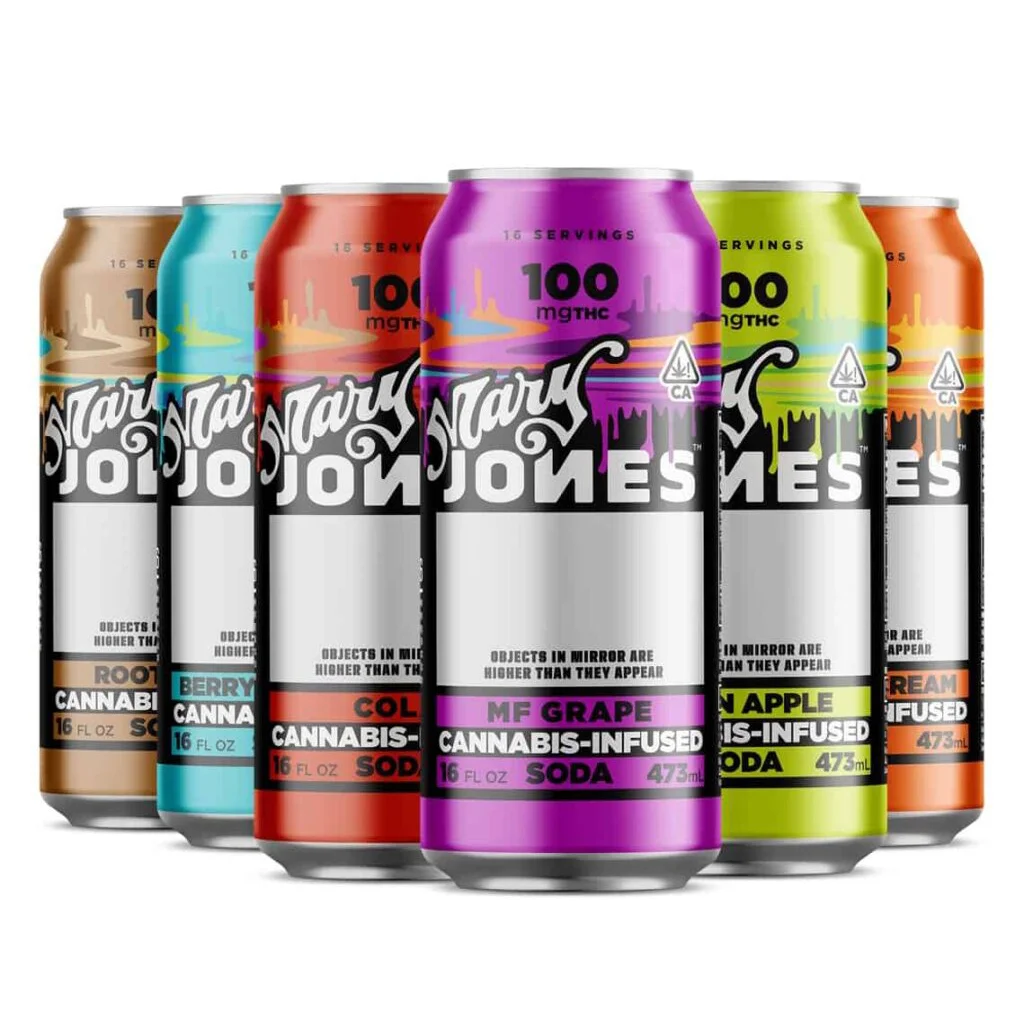 Mary Jones - Berry Lemonade Soda 100mg