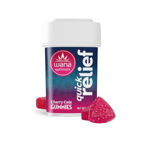 Wana Optimal - Quick Relief Cherry Cola Gummies 50mg