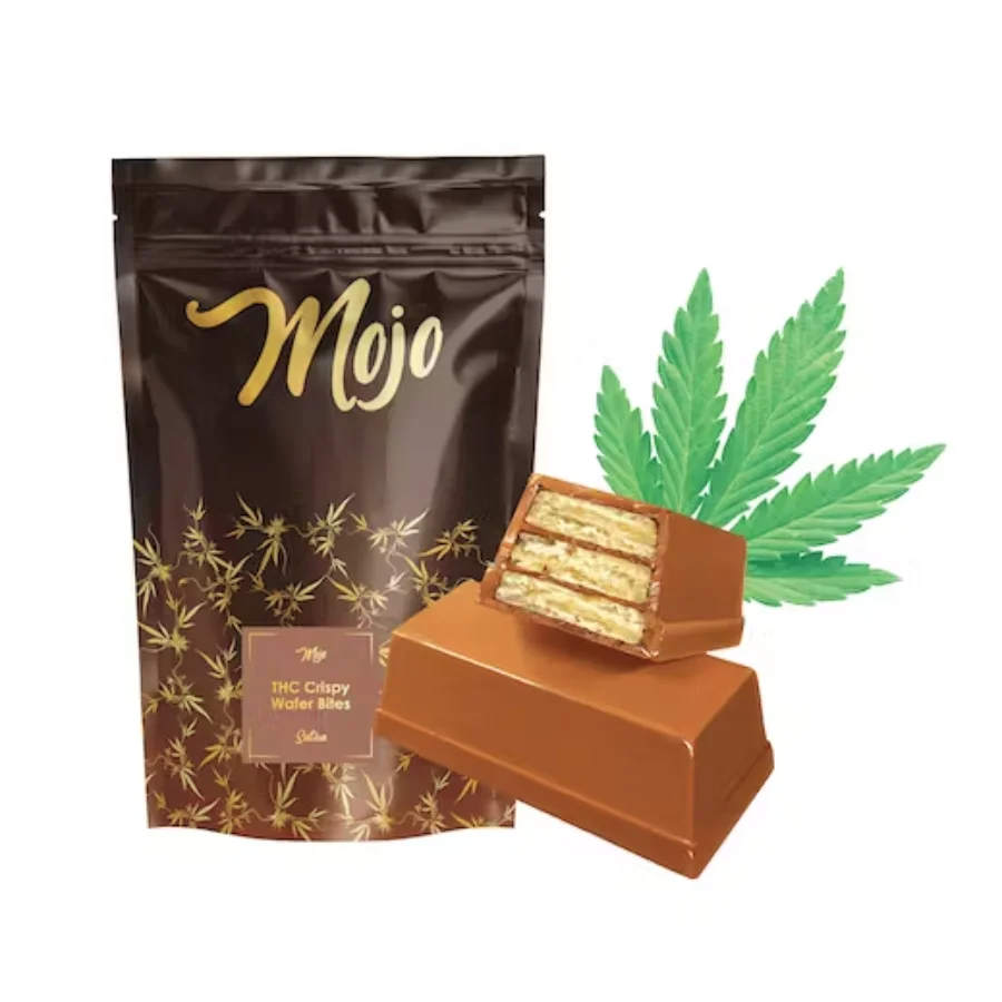 Mojo - Chocolate Crispy Wafer Bites 200mg