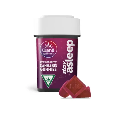 Wana Optimal - Dream Berry Stay Asleep Gummies 100mg