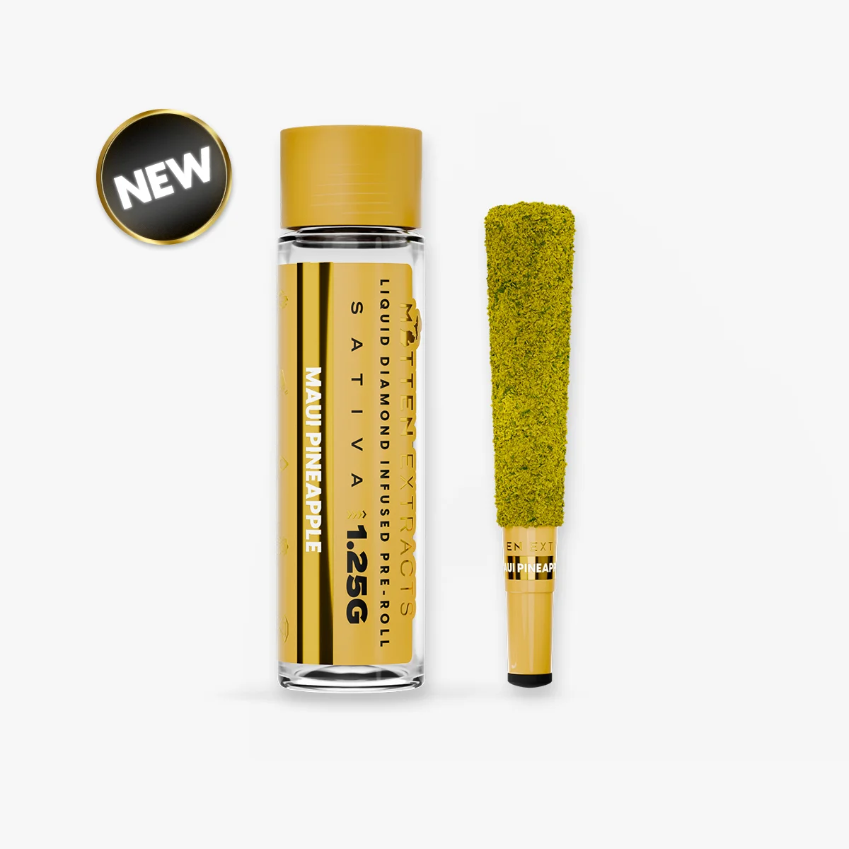 Mitten Extracts - Maui Pineapple Infused Pre-Roll 1.25g