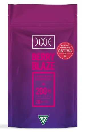 Dixie - Berry Blaze Gummies 200mg