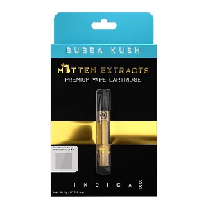 Mitten Extracts - Bubba Kush Cartridge 1g