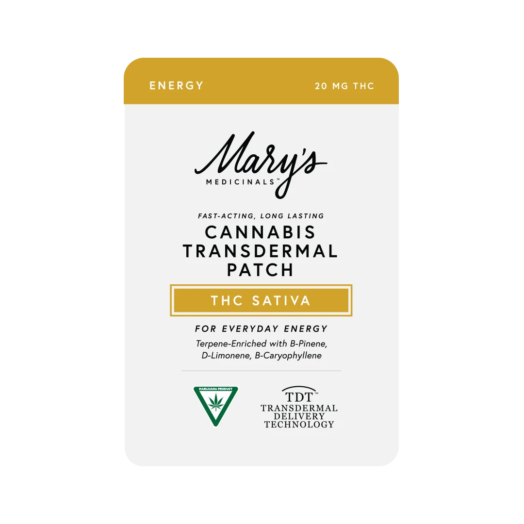Mary's Medicinals - Energy Sativa Transdermal Patch 20mg