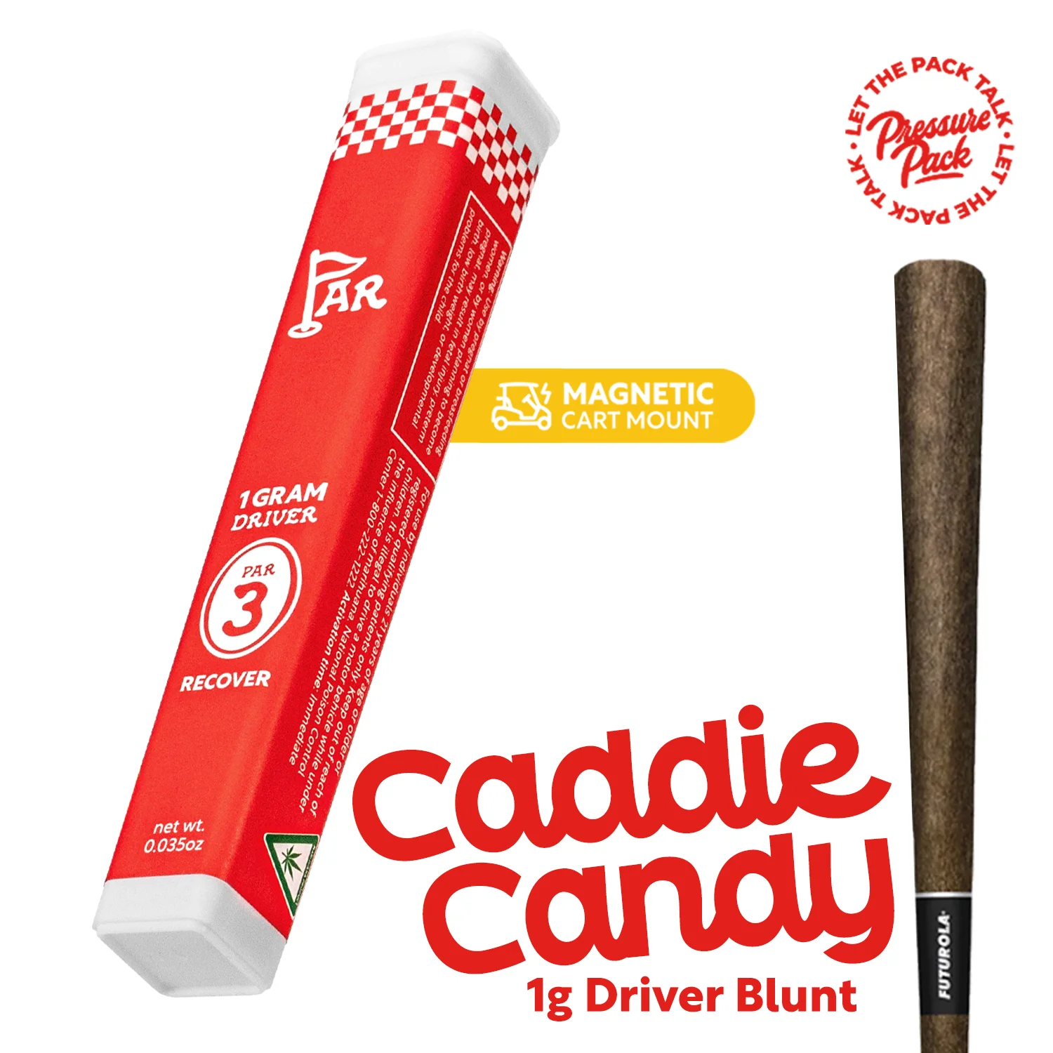 Par x Pressure Pack - Caddie Candy Driver 1g