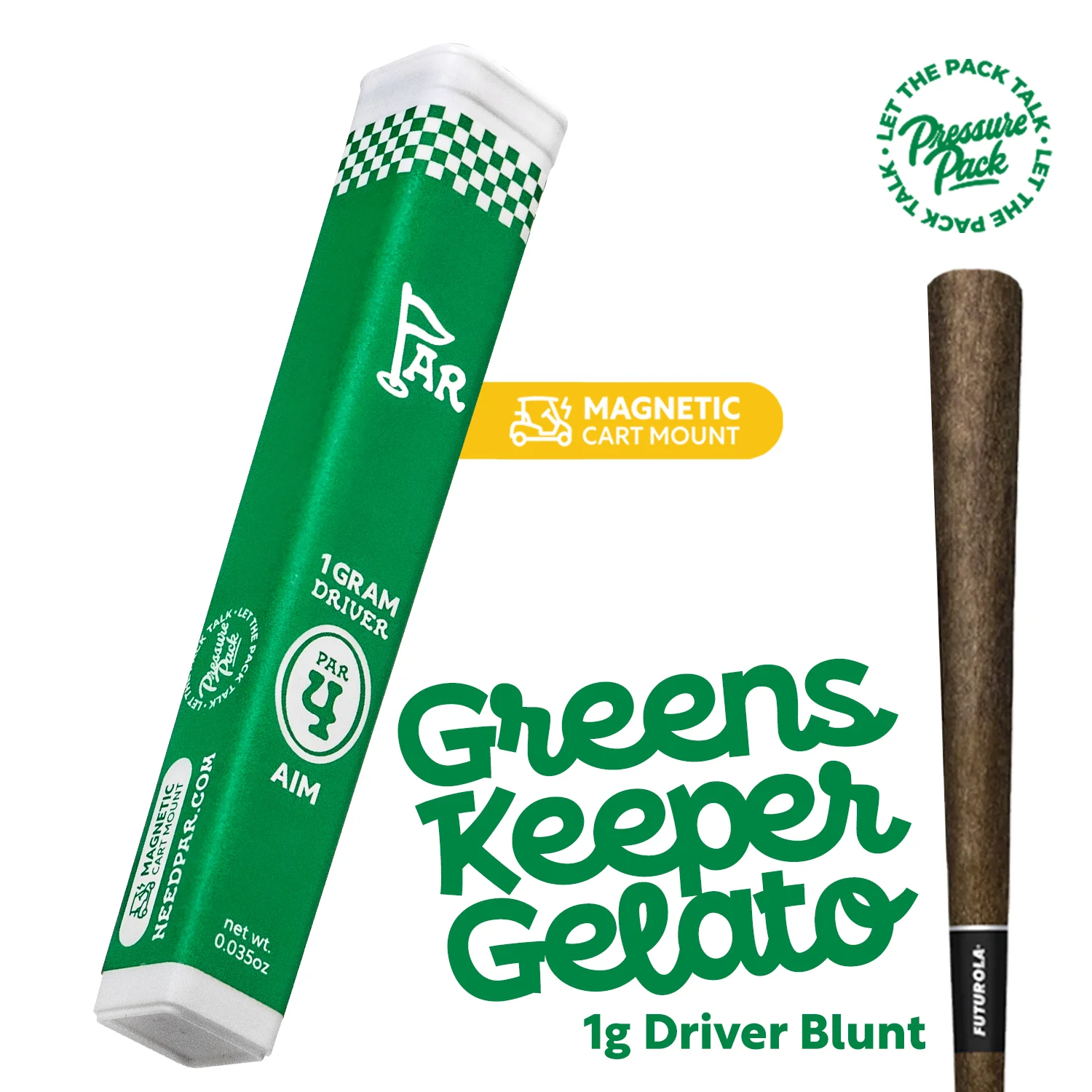 Par x Pressure Pack - Greens Keeper Gelato Driver 1g