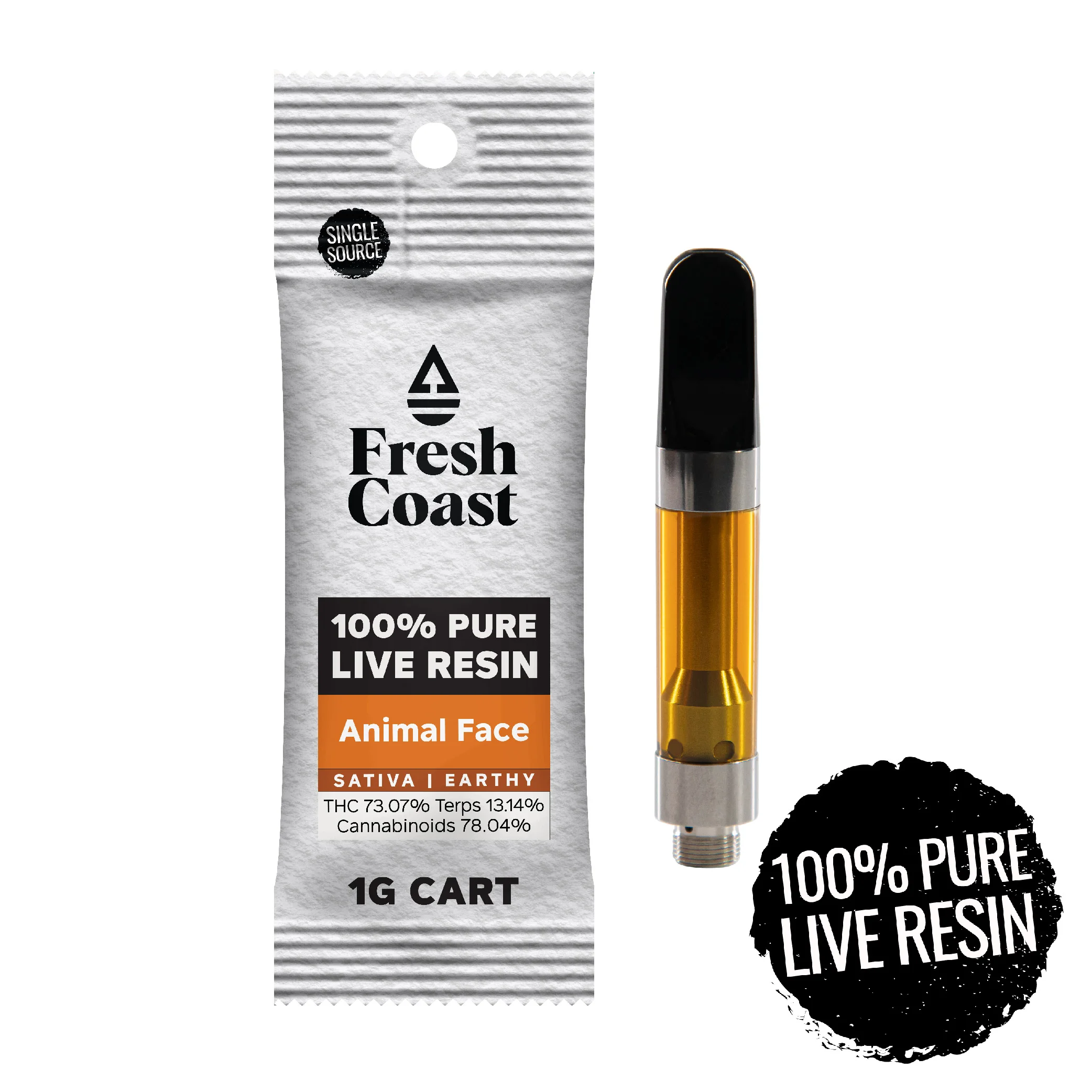 Fresh Coast - Animal Face Live Resin Cartridge 1g