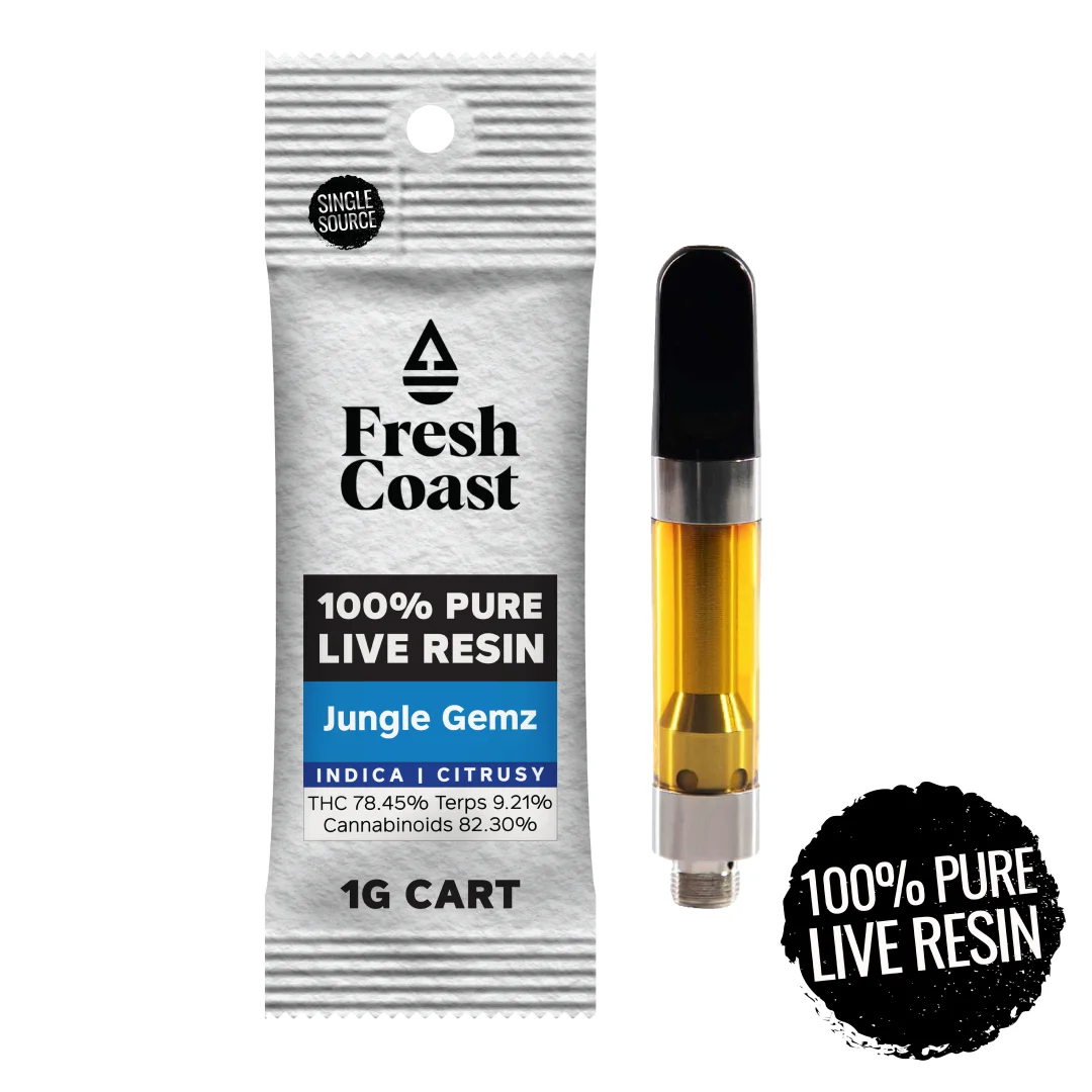 Fresh Coast - Jungle Gemz Live Resin Cartridge 1g
