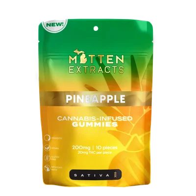 Pineapple Gummies 200mg