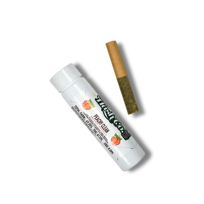 Peachy Clean Single Scoop Rosin Infused Pre Roll