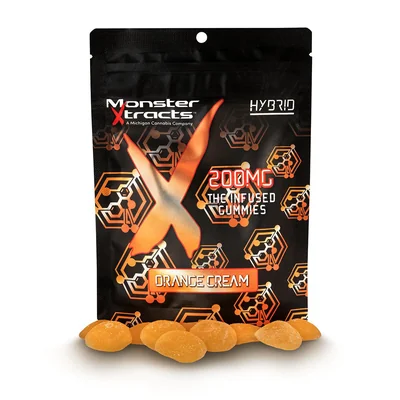 Orange Cream Gummies 200mg
