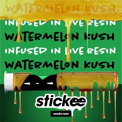 Watermelon Kush Live Resin Infused Pre Roll