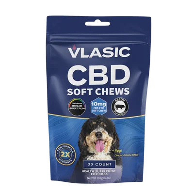 Relaxing Bacon Flavored Dog Chews 300mg