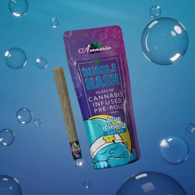 Blue Dream Bubble Hash Infused Pre Roll