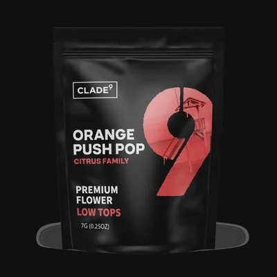 Orange Push Pop