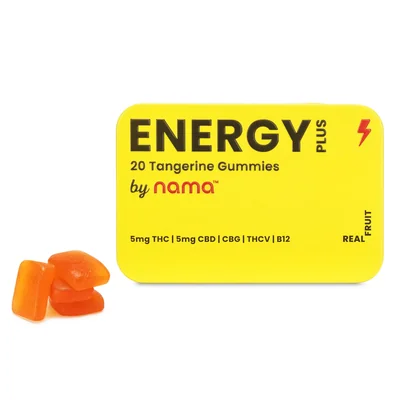 Tangerine Energy Gummies 100mg