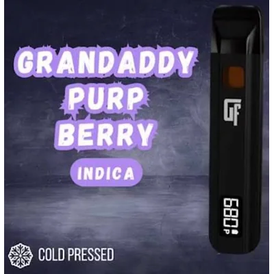 Granddaddy Purp Berry Cold Pressed Live Rosin Terpene Disposable