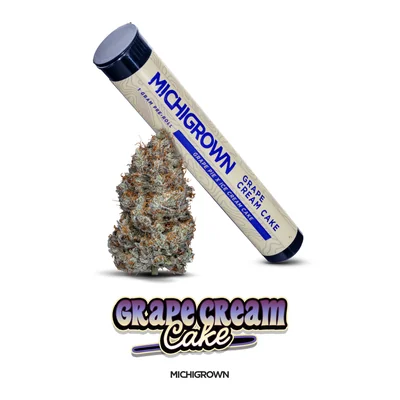Grape Cream Cake Pre Roll