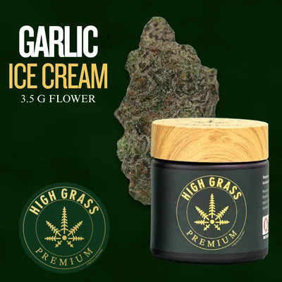High Grass Premium Garlic Ice Cream