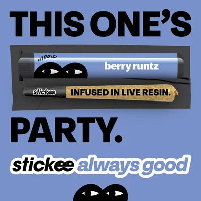 Berry Runtz Live Resin Infused Pre Roll