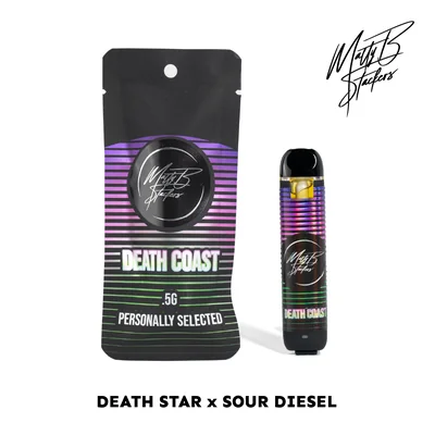 Matty B Deathcoast Live Rosin Disposable