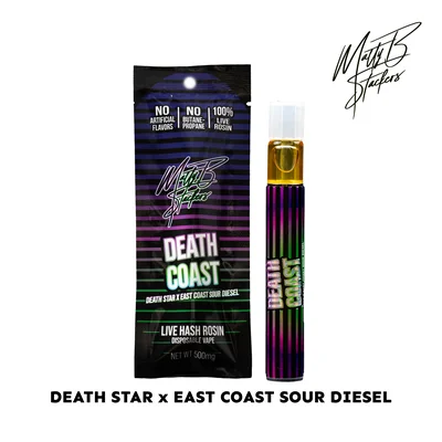 Matty B Deathcoast Live Rosin Disposable