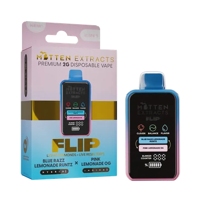 Blue Razz Lemonade Runtz X Pink Lemonade OG Flip Disposable