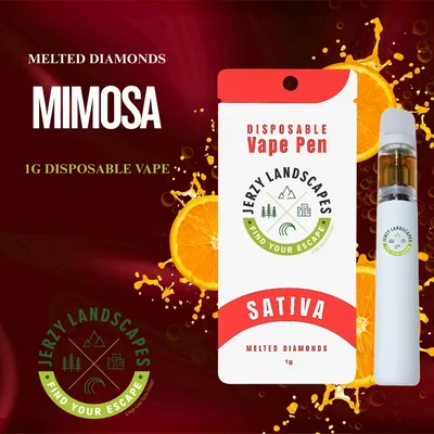 Mimosa Melted Diamonds Disposable