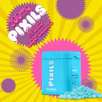 Blue Raspberry Sugar Clusters 200mg