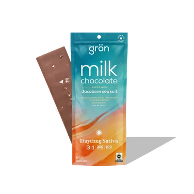 Grön Milk Chocolate Sativa 3:1 CBG/THC 100mg