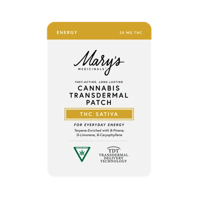 Mary's Medicinals - Energy Sativa Transdermal Patch 20mg