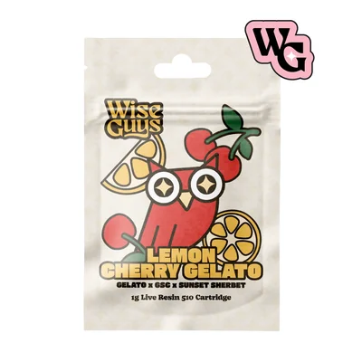 Lemon Cherry Gelato Live Resin Cartridge 1g