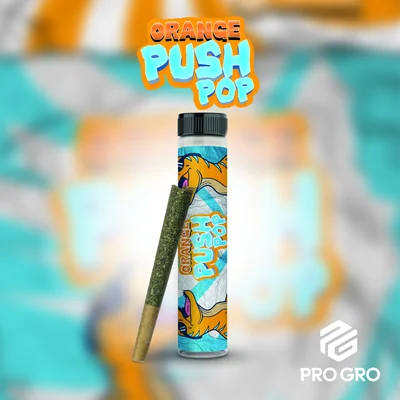 Orange Push Pop Pre Roll