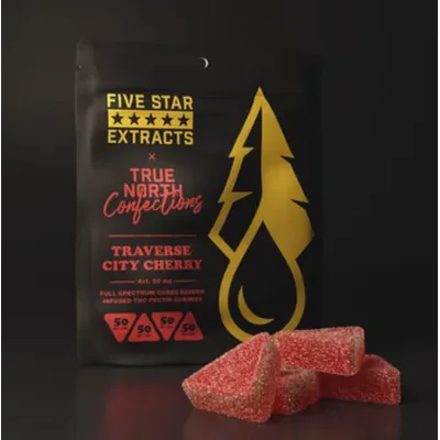 True North Traverse City Cherry Gummies 200mg