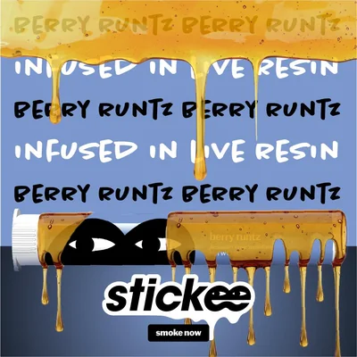 Berry Runtz Live Resin Infused Pre Roll