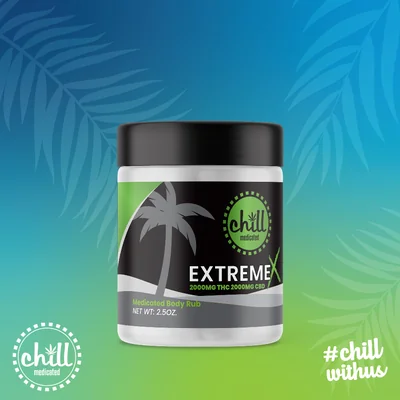 EXTREME X Body Rub 2000mgTHC:2000mgCBD