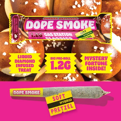 Soft Pretzel Liquid Diamond Infused Pre Roll