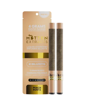 Peach Runtz Infused Blunts 4g 2pk
