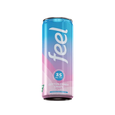 Cotton Candy Grape THC:Caffeine 25mg:60mg