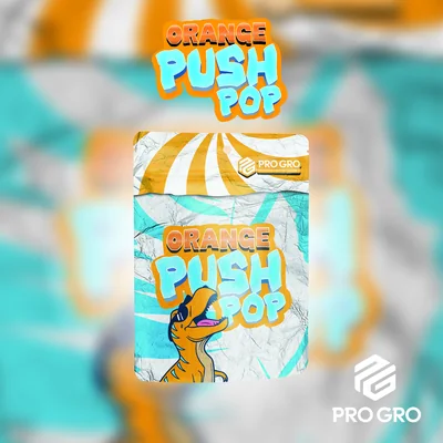 Orange Push Pop