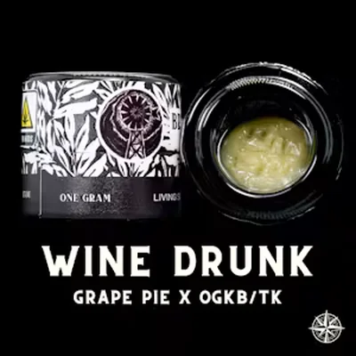 Wine Drunk Cold Cure Live Hash Rosin